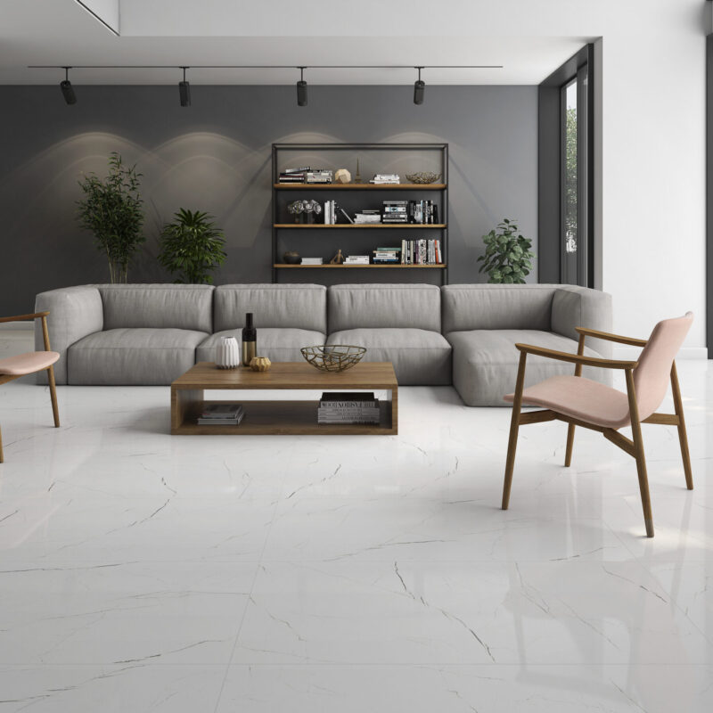 Barbados White polished 120x60